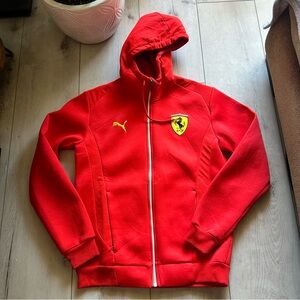 Puma Ferrari Scuderia F1 Red Hoodie 🏎️ Size Small